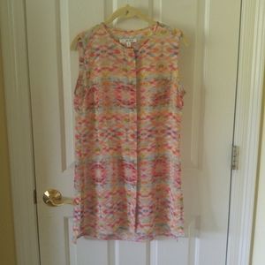 CAbi sheer topper/duster, sz S - like new!